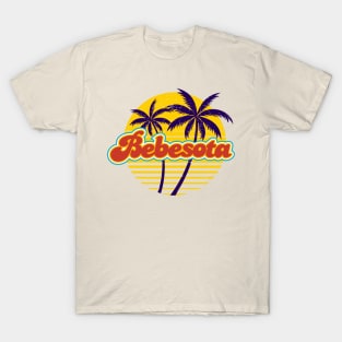 Bebesota - palm trees - vintage design T-Shirt